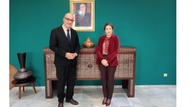 La Ministre de la Culture et des Arts reçoit le Secrétaire Général du Haut Commissariat à l'Amazighité.