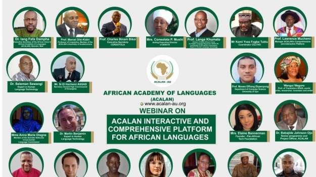 مشاركة السيج سي الهاشمي عصاد في محاضرة للأكاديمية الإفريقية للغات.