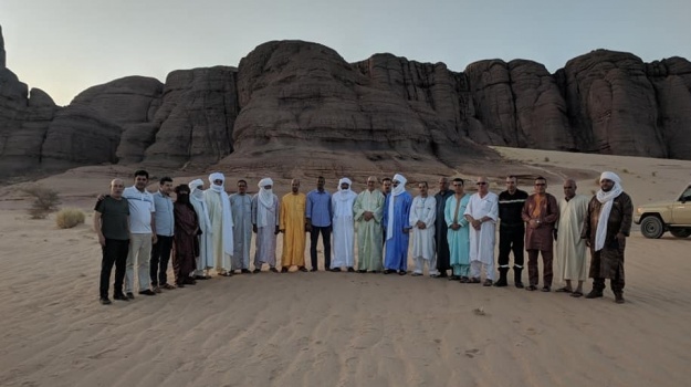 الأمبن العام للمحافظة السامية للأمازيغية في زيارة عمل لولاية إن ڨزام